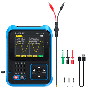 FNIRSI DSO-TC3 Osciloscopio Generador de Señales