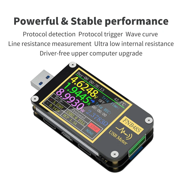 FNIRSI FNB48S Probador USB - Imagen 6